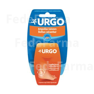 URGO AMPOLLAS TALONES 5 APOSITOS GEL URGO
