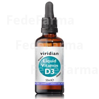 VITAMINA D3 2000IU LIQUIDA VEGANA 50ML. VIRIDIAN