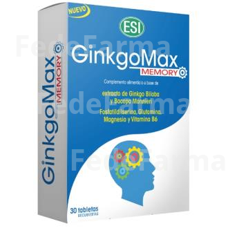 GINKGOMAX MEMORY 30COMP. TREPATDIET-ESI