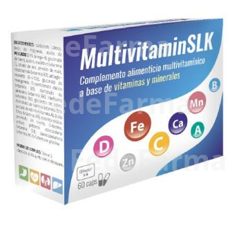 MULTIVITAMIN SLK 60CAP. SALUDALKALINA
