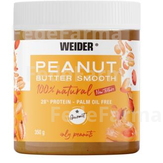 WEIDER PROT PEANUT CREMA CACAHUETE 350GR. VEGAN WEIDER