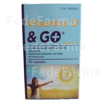 VITAMINA D 30CAP. PHARMA & GO
