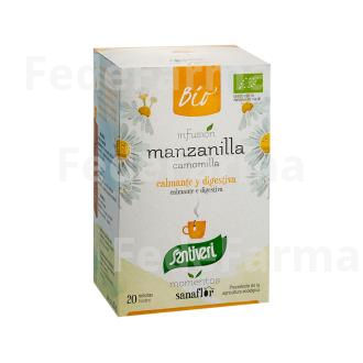 SANAFLOR MANZANILLA INFUSION 20UD. BIO SANTIVERI