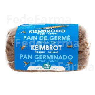 PAN DE CENTENO GERMINADO 400GR. VEGAN TERRASANA