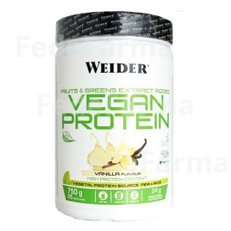 WEIDER VEGAN PROTEIN VAINILLA 750GR. WEIDER