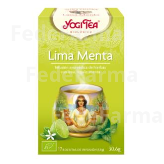 YOGI TEA MENTA Y LIMA 17INFUSIONES YOGI TEA