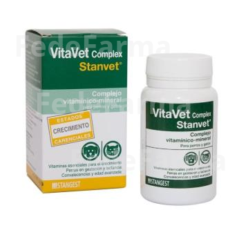 VITAVET COMPLEX PERROS Y GATOS 60COMP. STANGEST VETERINARIA