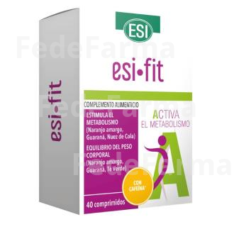 ESI FIT ACTIVA CON CAFEINA 40COMP. TREPATDIET-ESI