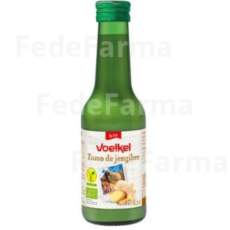ZUMO DE JENGIBRE PURO 200ML. BIO VOELKEL