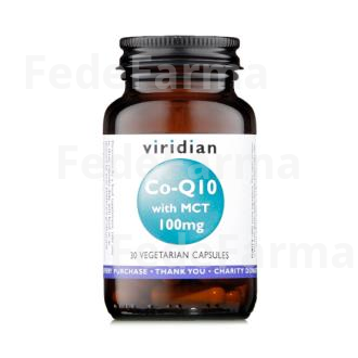 Q10 100MG. CON MCT 30CAP.VEG. VIRIDIAN