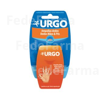 URGO AMPOLLAS DEDOS, PIES Y MANOS 6 APOSITOS GEL URGO