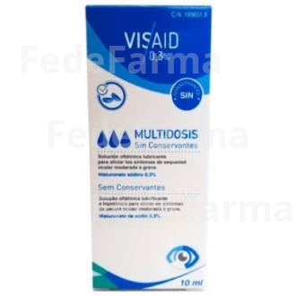 VISAID 0,3% MULTIDOSIS 10ML. VISAID