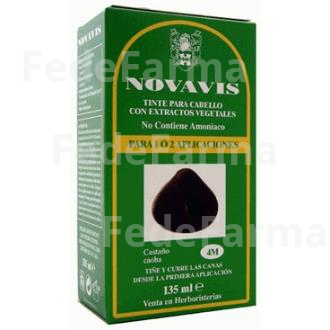 TINTE NOVAVIS 4M CASTANO CAOBA 120ML. NOVAVIS