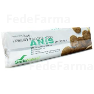 GALLETAS ANIS INTEGRALES 165GR SORIA NATURAL