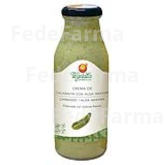 CREMA DE CALABACIN CON ALGA WAKAME 500ML. BIO VEGETALIA