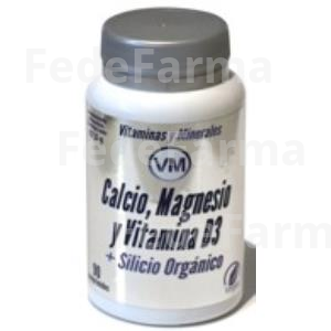 CALCIO + MG + VIT. D3 + SILICIO 90COMP. YNSADIET