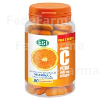 VITAMINA C PURA 1000MG. RETARD 90COMP. TREPATDIET-ESI