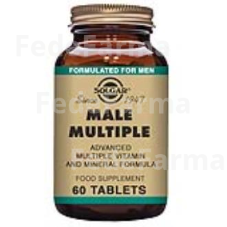MALE MULTIPLE (COMPL.PARA EL HOMBRE) 60COMP. SOLGAR
