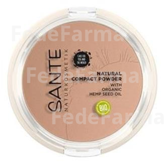 MAQUILLAJE COMPACTO 02 NEUTRAL BEIGE 9GR. SANTE NATURKOSMETIK