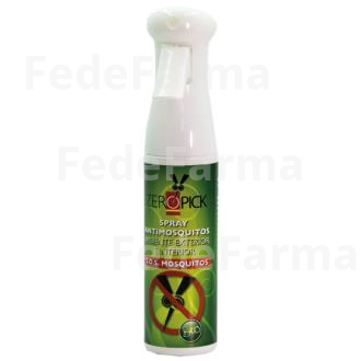 SPRAY AMBIENTAL ANTIMOSQUITOS 250ML. ZEROPICK