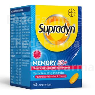 SUPRADYN MEMORIA 50+ 30COMP. BAYER