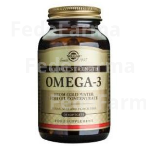 OMEGA 3 ALTA CONCENTRACION DOUBLE STRENGTH 60PERLA SOLGAR