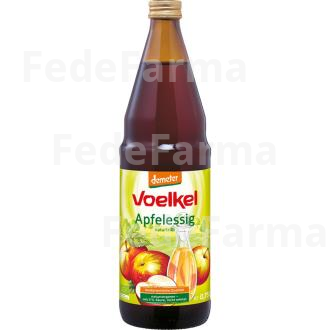 VINAGRE DE MANZANA SIN FILTRAR 750ML. VOELKEL