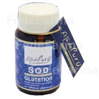 SOD GLUTATION 30CAP. ESTADO PURO TONGIL