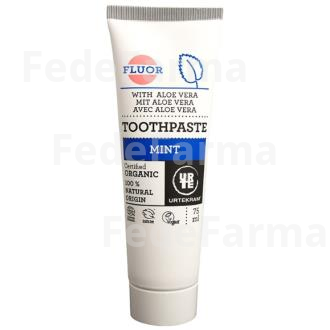 DENTIFRICO MENTA-ALOE CON FLUOR 75ML. ECO VEGAN URTEKRAM