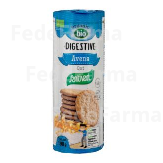 GALLETAS DIGESTIVE AVENA 190GR. BIO SANTIVERI