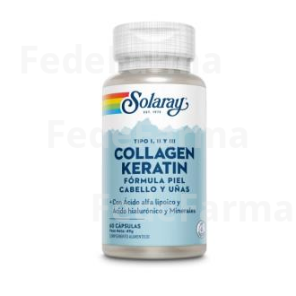 COLLAGEN KERATIN 60COMP. SOLARAY