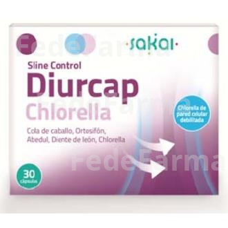 SLINE CONTROL DIURCAP CHLORELLA 30CAP. SAKAI