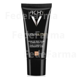 VICHY DERMABLEND FLUIDO CORRECTOR Nº 45 GOLD 30ML. VICHY