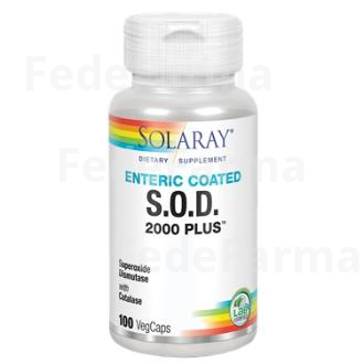 S.O.D. 2000 PLUS 100CAP.VEG. SOLARAY