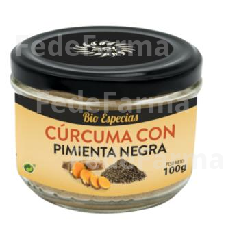 CURCUMA CON PIMIENTA NEGRA 100GR. BIO SOLNATURAL