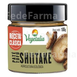 PATE DE TOFU Y SHIITAKE GRANDE 180GR. BIO VEGETALIA