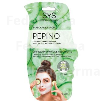 MASCARILLA FACIAL PEELING PEPINO PACK 24X10ML. SYS