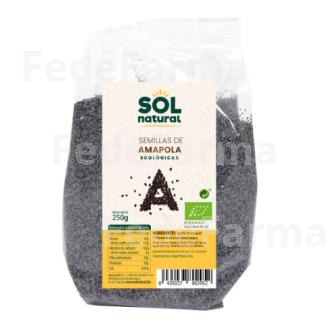 SEMILLAS DE AMAPOLA 250GR. SOLNATURAL