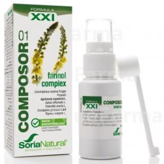 COMPOSOR 01 FARINOL COMPLEX XXI 30ML. SPRAY SORIA NATURAL