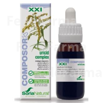 COMPOSOR 32 URICID COMPLEX XXI 50ML. SORIA NATURAL
