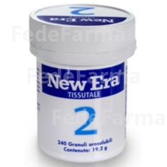 SAL SCHUSSLER Nº2 CALCIUM PHOSPHORICUM 240COMP. NEW ERA