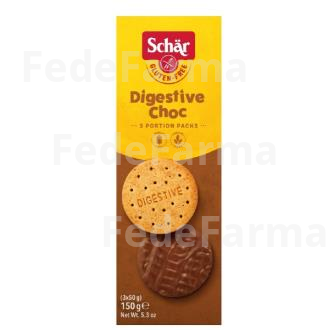 GALLETAS DIGESTIVE CHOCO 150GR. SG DR. SCHAR