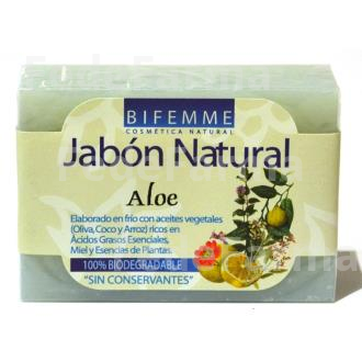 JABON DE ALOE VERA 100GR BIFEMME YNSADIET