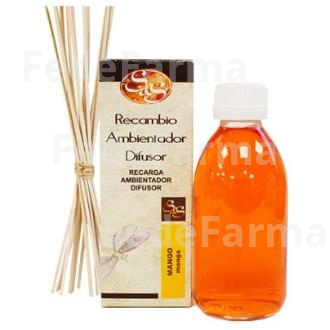 RECAMBIO AMBIENTADOR SYS MANGO 200ML.+PALOS SYS