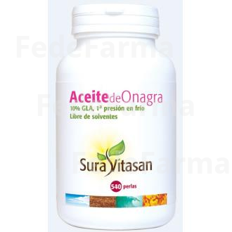 ACEITE DE ONAGRA 540PERLAS SURA VITASAN