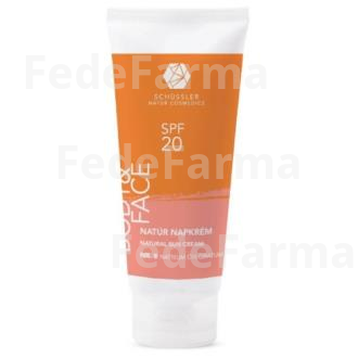 SAL SCHUSSLER NATUR CREMA PROTECCION SOLAR SPF20 100ML SCHUSSLER NATUR COSMEDICS
