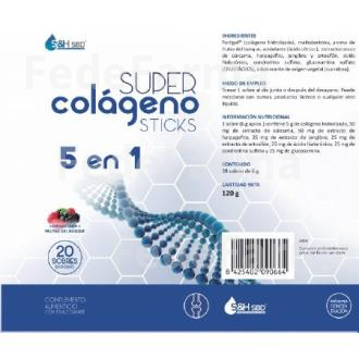 SUPER COLAGENO 5 EN 1 20STICKS SCIENCE & HEALTH SBD