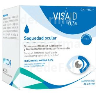 VISAID 0,3% SEQUEDAD OCULAR 30MONODOSIS VISAID