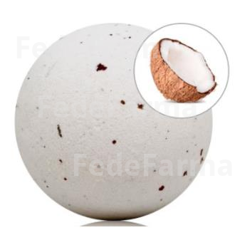 BOMBA DE BANO ESPUMOSA COCO C/PETALOS 12X140GR. SYS