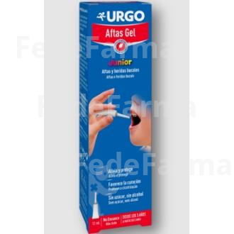 URGO AFTAS JUNIOR GEL 12ML. URGO